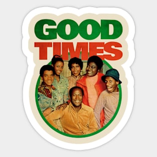 VINTAGE GOOD TIMES FAMILY DAY Sticker